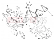 Handlebars coverages - Gilera Nexus 125 2007