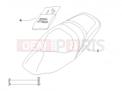 Saddle/seats - Gilera Nexus 125 2007