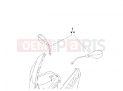 gilera 2006 Nexus 250 Driving mirror/s