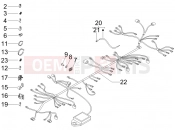 gilera 2006 Nexus 250 Main cable harness