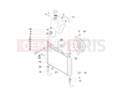 gilera 2009 Nexus 500 Cooling system
