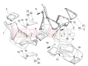 gilera 2009 Nexus 500 Handlebars coverages