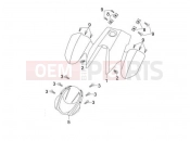 gilera 2007 Oregon 250 Front covers - Mudflaps