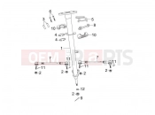 gilera 2007 Oregon 250 Steering post articulation