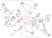 gilera 2009 Oregon 250 Swinging arm