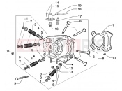 GILERA Runner 125 VX 4T Cylinder head-valves