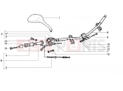 Handlebars component parts - Gilera Runner 180 FXR 2T