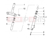 Mvp front fork component parts - Gilera Runner 180 FXR 2T