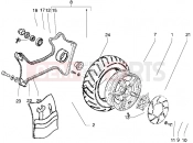 gilera Runner 180 VXR Rear wheel
