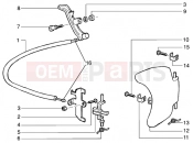 gilera Runner 200 VXR 4T Petrol cap-steering wheel lock