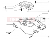 gilera Runner 200 VXR 4T Speedometers kms.-handlebar covers