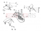 gilera 2005 Runner 50 Pure Jet SC Wheel huosing - Mudguard