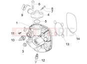 gilera 2009 Runner 50 ST Pure Jet Cylinder head cover