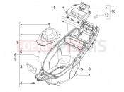 Helmet huosing - Undersaddle - Gilera Runner 50 Pure Jet 2006