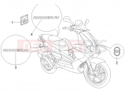 Plates - Emblems - Gilera Runner 50 Pure Jet 2006