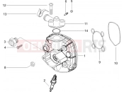 Cylinder head cover - Gilera Runner 50 Pure Jet 2007