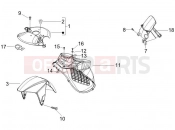 Wheel huosing - Mudguard - Gilera Runner 50 Pure Jet 2007