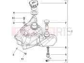 Oil tank - Gilera Runner 50 Pure Jet 2010