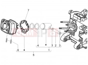 gilera 2011 Runner 50 Pure Jet Cylinder-piston-wrist pin unit
