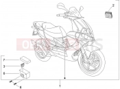 gilera 2011 Runner 50 Pure Jet Main cable harness