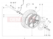 gilera 2007 Runner 50 SP -SC- Front wheel