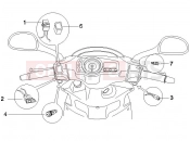 gilera 2007 Runner 50 SP -SC- Selectors - Switches - Buttons