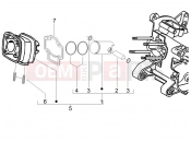 gilera 2011 Runner 50 SP Cylinder-piston-wrist pin unit
