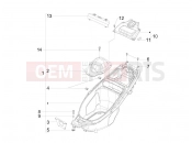 gilera 2014 Runner 50 SP Helmet huosing - Undersaddle