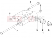 gilera 2007 Runner 50 SP Swinging arm