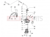 gilera 2009 Runner 50 SP Carburetor's components