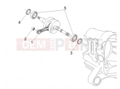 gilera 2009 Runner 50 SP Crankshaft
