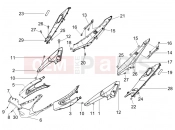 gilera 2005 Runner 50 SP Race Side cover - Spoiler