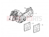 gilera 2008 Runner 125 ST 4T Engine, assembly