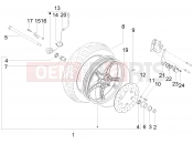 gilera 2009 Runner 125 ST 4T Front wheel