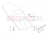 gilera 2009 Runner 125 ST 4T Saddle/seats