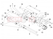 gilera 2009 Runner 125 ST 4T Swinging arm