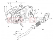 gilera 2010 Runner 125 ST 4T Crankcase cover - Crankcase cooling
