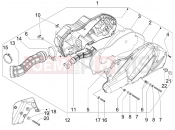 gilera 2016 Runner 125 ST 4T levegőszűrő