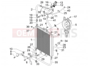 gilera 2016 Runner 125 ST 4T Cooling system