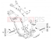gilera 2016 Runner 125 ST 4T Frame/bodywork