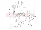 gilera 2016 Runner 125 ST 4T Benzin tank