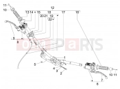 gilera 2016 Runner 125 ST 4T Handlebars - Master cil.