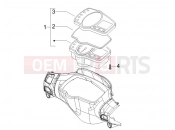 gilera 2016 Runner 125 ST 4T Meter combination - Cruscotto