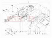 gilera 2009 Runner 200 ST 4T Air filter