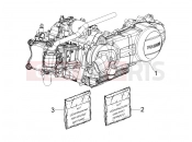 gilera 2009 Runner 200 ST 4T Engine, assembly