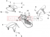 Wheel huosing - Mudguard - Gilera Runner 125 VX 4T 2005