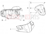 gilera 2006 Runner 125 VX 4T Handlebars coverages