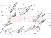 gilera 2006 Runner 125 VX 4T Side cover - Spoiler