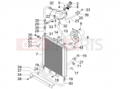 gilera 2007 Runner 125 VX 4T Cooling system