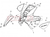 gilera 2007 Runner 125 VX 4T Front shield
